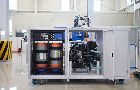 Hydrogen Fuel Cell Test-bed Test